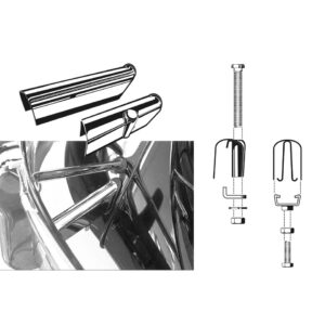 Bumpersteuncovers, per 4