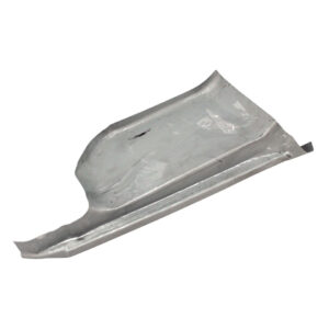 Onderzijde instap, links