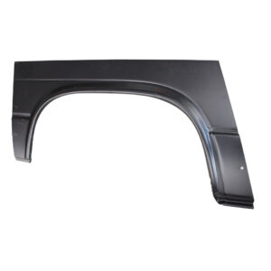 Achterwielrand rechtsachter vlak