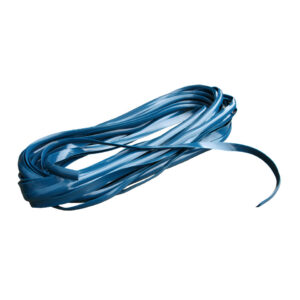 8747 Rubber in Samba sierlijst, zeeblauw