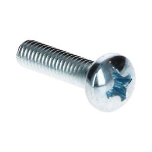 Kruiskopbout volle draad verzinkt M4 x 16 DIN7985