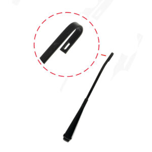 Ruitenwisserarm, zwart, per stuk, links