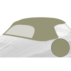 Buitenkap cabriolet, enkel vinyl, beige