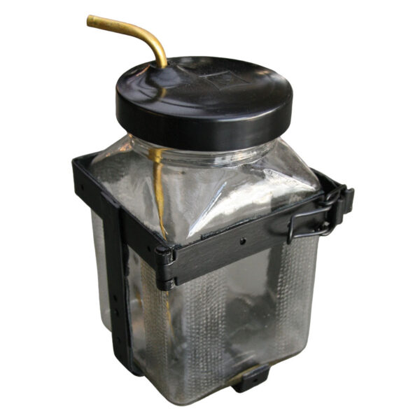 Ruitensproeier reservoir in glas