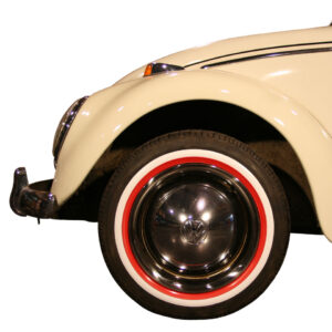 Wit/roodwandring (smal) 15 inch, per 4