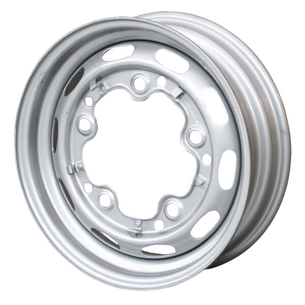 Velg standaard, grijs, 5-gaats (5x205), 4.5 x 15", ET+25