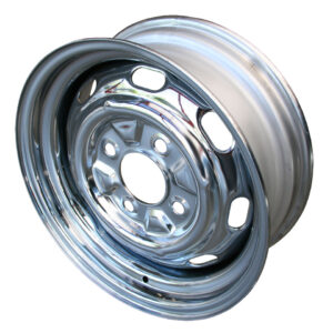 Velg standaard, chroom<, 4-gaats (4x130), 5.5 x 15", ET +25