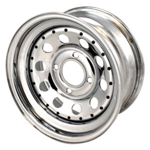 Velg Modular, chroom, 4-gaats (4x130, 7 x 15", ET 0