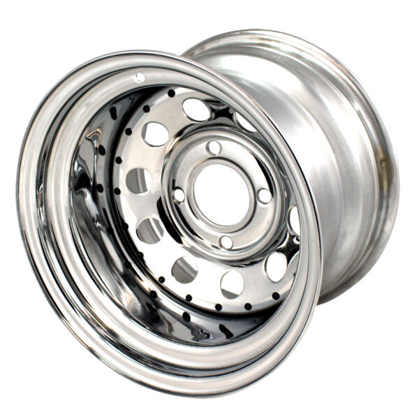 Velg Modular, chroom, 4-gaats (4x130), 10 x 15", ET -37