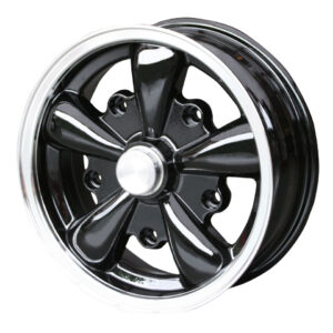 9222 Velg 5-spaaks, zwart, 5-gaats (5x205), 5.5x15", ET +20