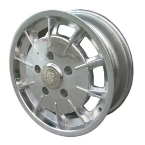 Velg Gasburner, gepolierd, 5 gaats (5x130), 5.5 x 15", ET +35