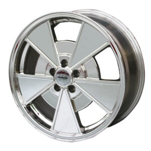 Velg BRM, chroom, 5 gaats (5x100), 7 x 17"ET +40
