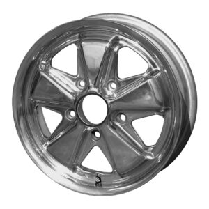 Velg 911 stijl, gepolijst, 5 gaats (5x130), 5.5 x 15", ET +45