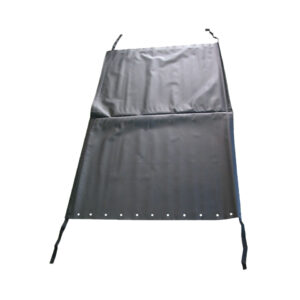 Buitenkap schuifdak - zwart vinyl