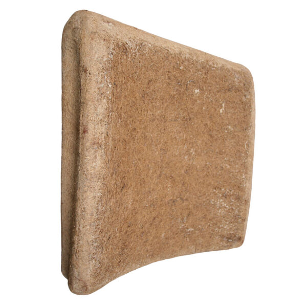 Zetelvulling rug, vooraan