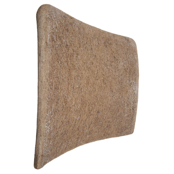 Zetelvulling rug, vooraan