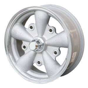 9818 Velg 5-spaaks, zilver, 5-gaats (5x205), 5.5 x 15", ET +20