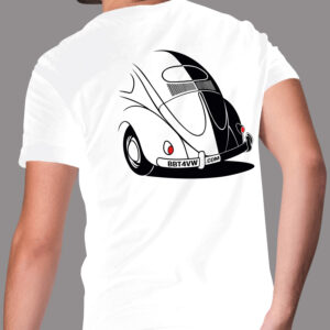 9920-130 T-shirt 'Oval' wit, X-Large