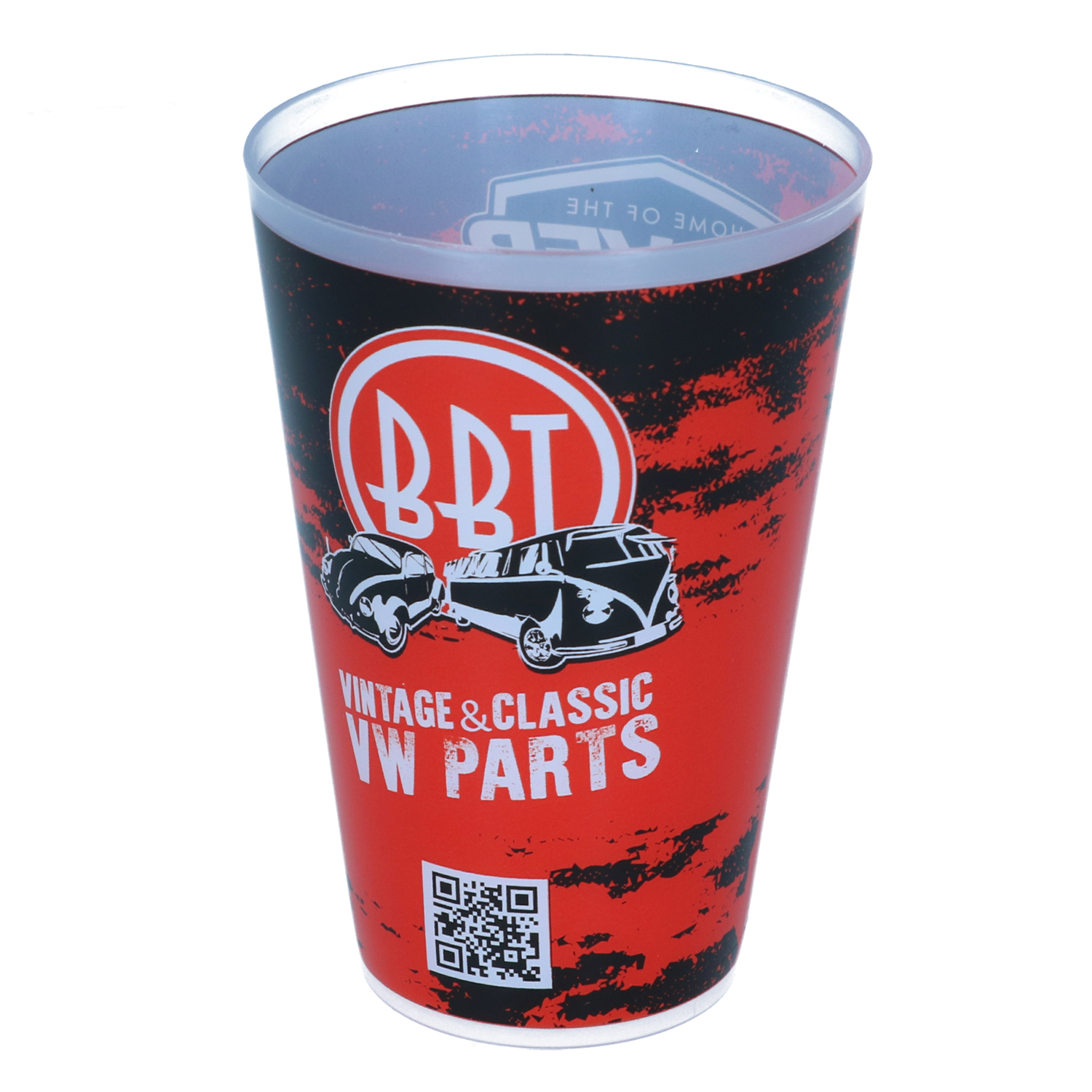 BBT Herbruikbare plastiek beker 25cl