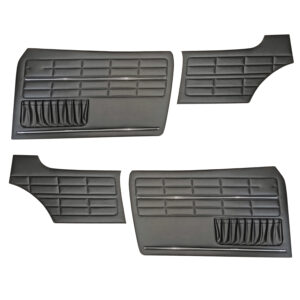 Deurpanelenset, zwart